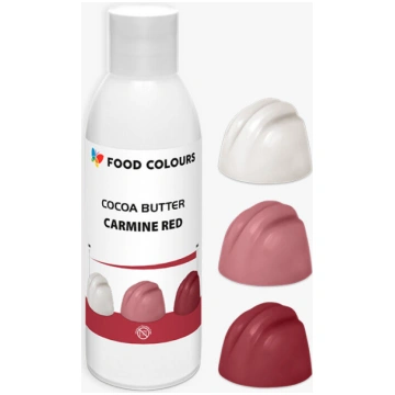 Kakao sviests KARMĪNSARKANS 100g FOOD COLOURS CB
