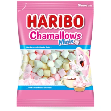 Haribo Chamallows Mini māršmelovu zefīri 200g