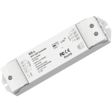 V3-L LED Controller 12-48V, 3x 6A, with Push DIM H