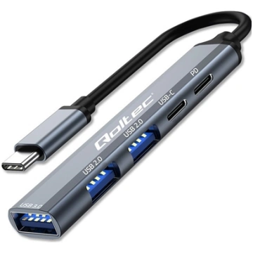 HUB adapter USB-C 3.1 5w1 | USB-C PD | USB-C | 2x 