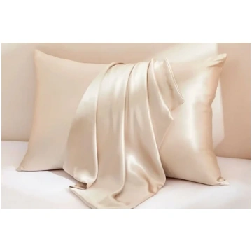 Palags Champagne, zīds 22mm Charme Silk
