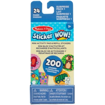 Uzlīmju papildpaka Spinmaster Melissa & Doug Stick