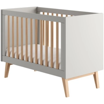 Zīdaiņu gultiņa Pinio Swing, pelēka krās., 60 x 12