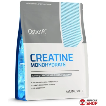 OstroVit 100% Creatine Monohydrate Kreatīns 500 gr