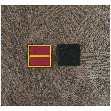 Scratch Patch Firefighters Team Leader with Velcro