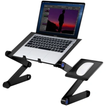 Aluminium Folding Laptop Table, Computer Stand wit