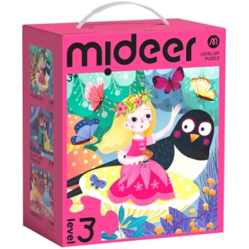 Mideer Level Up Mīklu komplekts - Princess Tales 3