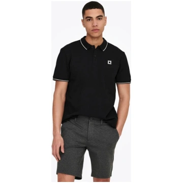 Only&Sons Vīriešu polo krekliņš ar īsām piedurknēm