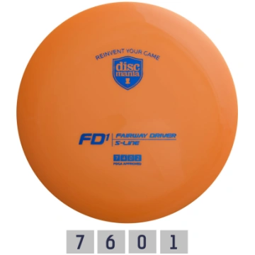Discgolf DISCMANIA Fairway Driver S-Line FD1 Orang