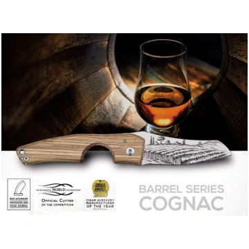 Les Fines Lames Cigar Cutter Le Petit Barrel Cogna
