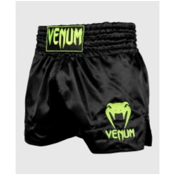 VENUM MUAY THAI SHORTS CLASSIC - BLACK/NEO