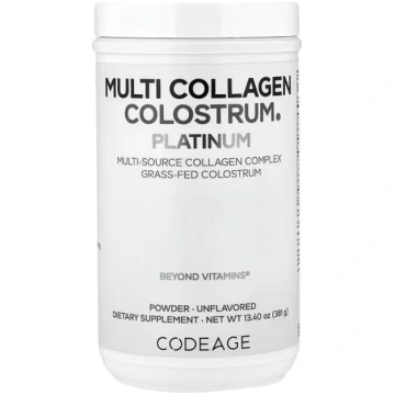 Codeage, Multi Collagen Colostrum Platinum, Unflav