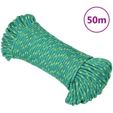 Laivu virve, zaļa, 3 mm, 50 m, polipropilēns
