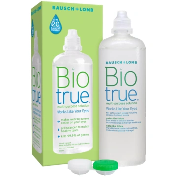 BIOTRUE šķīdums kontaktlēcām, 300 ml
