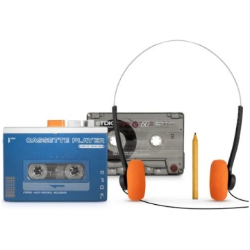 BIGBEN Walkman Altoparlante a cassetta Bluetooth, 