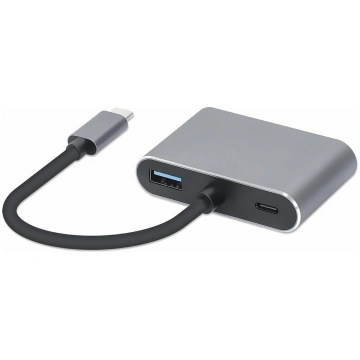 iBOX 4-in-1 USB Type-C Hub 4K 30Hz VGA IUCHCHDVGA