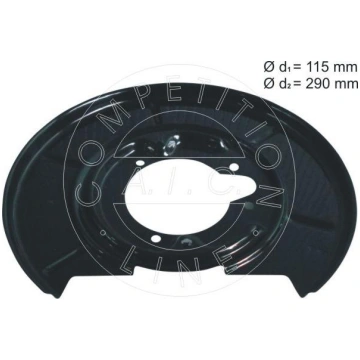 AIC 56247 - BREMŽU DISKA AIZSARGS BMW 34211162062