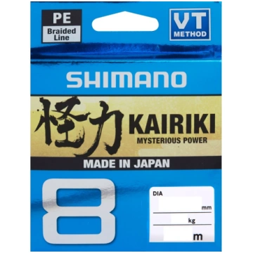 Pītā aukla Shimano Kairiki 8 150m Steel Gray 0.19m