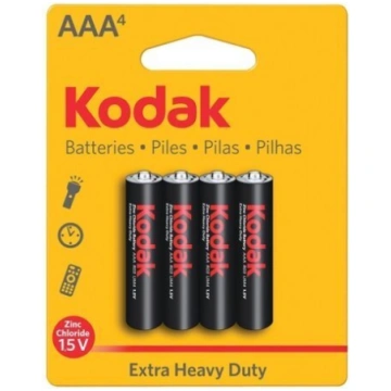 KODAK R03-4BB EXTRA HEAVY DUTY AAA Blistera iepako