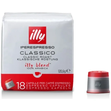 ILLY Iperespresso vidēji grauzdēta melna kafija, k