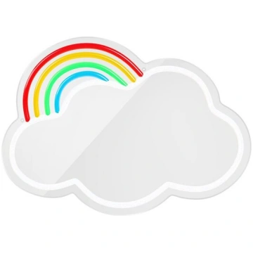 Neona spoguļstikla LED CLOUD daudzkrāsains FMNE05 