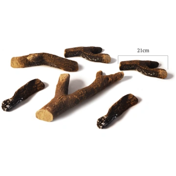 Ceramic log set (6-pieces) XARALYN