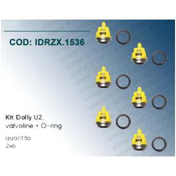 Kit Dolly U2 (COD. KIT 2) IDROBASE (ZX.1536) valvo