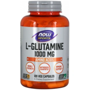 L-Glutamine 1000 mg Now Foods 120 vcaps
