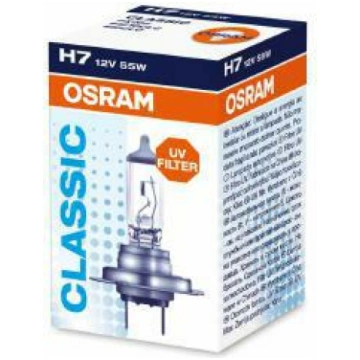 Kvēlspuldze H7 12V OSRAM Classic 55W PX26d FS1
