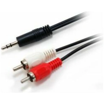 Kabel Equip Jack 3.5mm - RCA (Cinch) x2 2.5m (1470