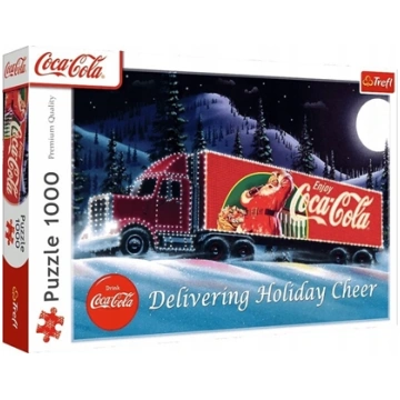 Trefl Puzzle Coca-Cola XMAS witeczna Ciarówka 1000