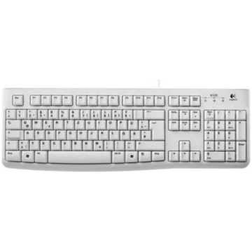 Logitech Keyboard K120 OEM white USB 920-003626