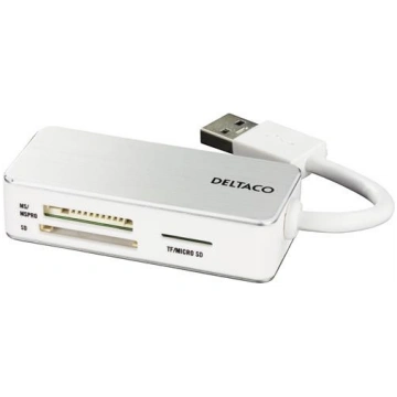 Karšu lasītājs DELTACO SD, Micro SD, MS PRO/DUO, b