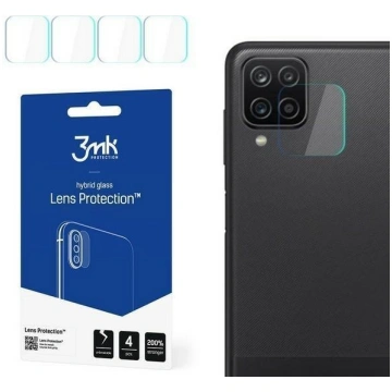 Samsung Galaxy A12 kameras aizsargstikls 3mk Lens 