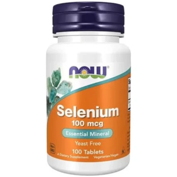 Selenium 100mcg - 100 tab. - Selenas NOW foods
