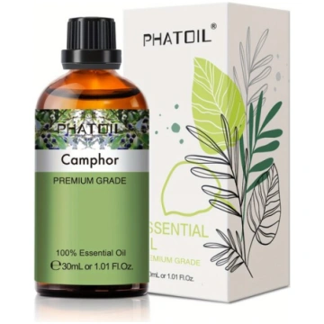 1gab Kampara Ēteriskā Eļļa 30ml Difuzoriem Mitrinā