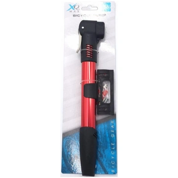 Xqmax MINI ALU SARKANS VELOSIPĒDA PUMPIS (-) 15786