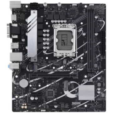 Asus | PRIME B760M-K D4 | Processor family Intel |
