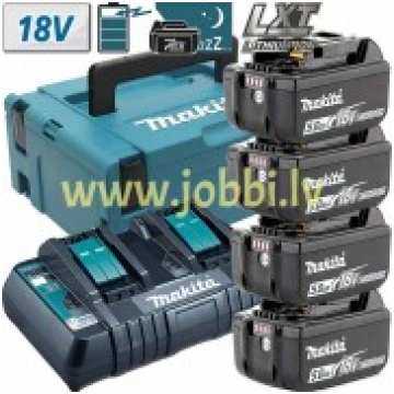 Makita 197626-8 komplekts 4 x BL1850B + DC18RD + M