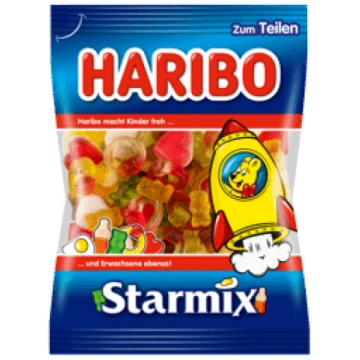 Košļājamās konfektes HARIBO Starmix 175g