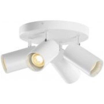 ASTO TUBE, ceiling-mounted light, cylindrical, GU1