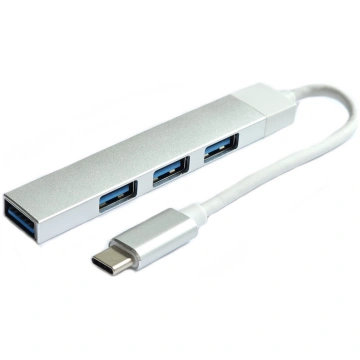 RoGer USB-C Hub: 3 x USB 2.0 / 1 x USB 3.0 5Gbps /