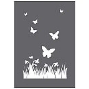 Sietspiedes trafarets "Spring", A5, 1 trafarets + 