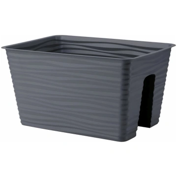 Balkona kaste uz margām Sahara 40cm, antracīta FOR