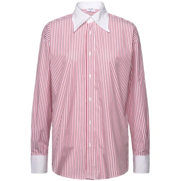 Filippa K - Striped Cotton Shirt - izmērs 38
