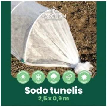 DĀRZA TUNELIS - SILTUMNĪCA 2,5X0,9M AGRONOM