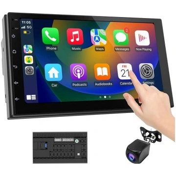 Haudio 7 collu 2 DIN radio Android ar bezvadu CarP
