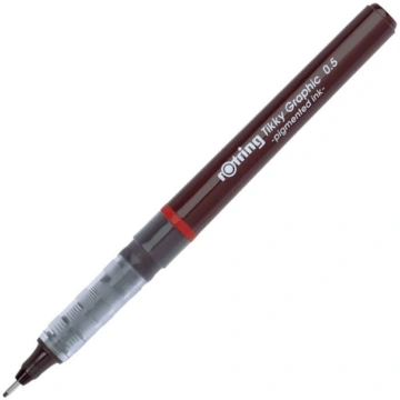 Kalibrēts marķieris Rotring Tikky Graphic 0,5 mm, 