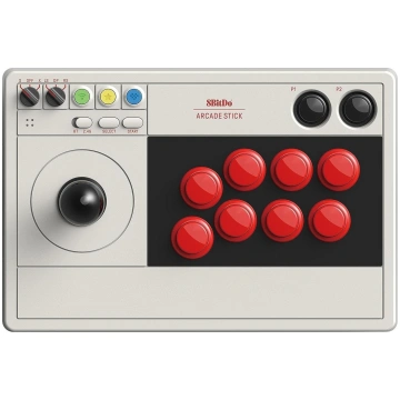 8BitDo Arcade Stick For Switch & PC (Pelēks)