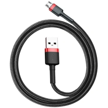 Cable Micro USB Baseus Cafule 1.5A 2m (red & black